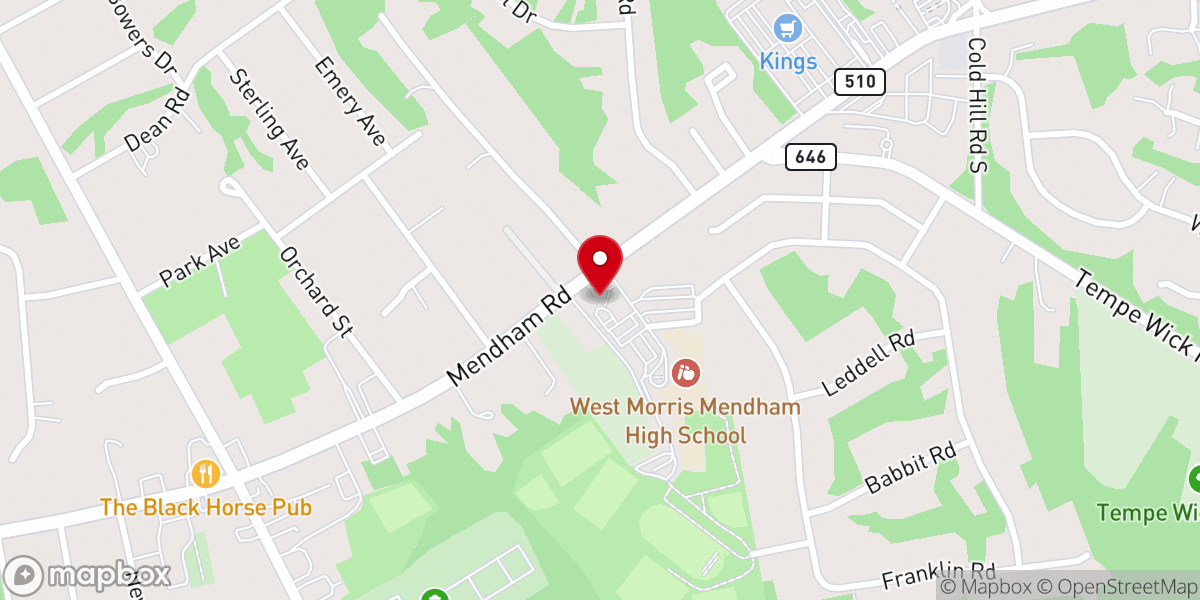 Map showing location of Grace Lutheran Church