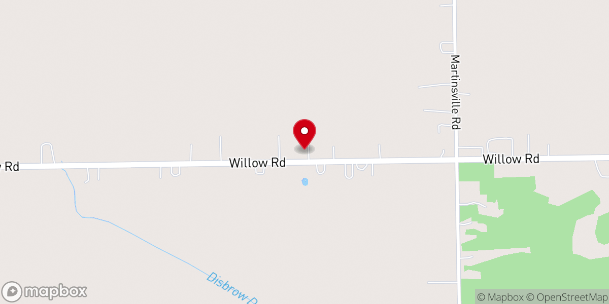 Map showing location of True Vine Ministry