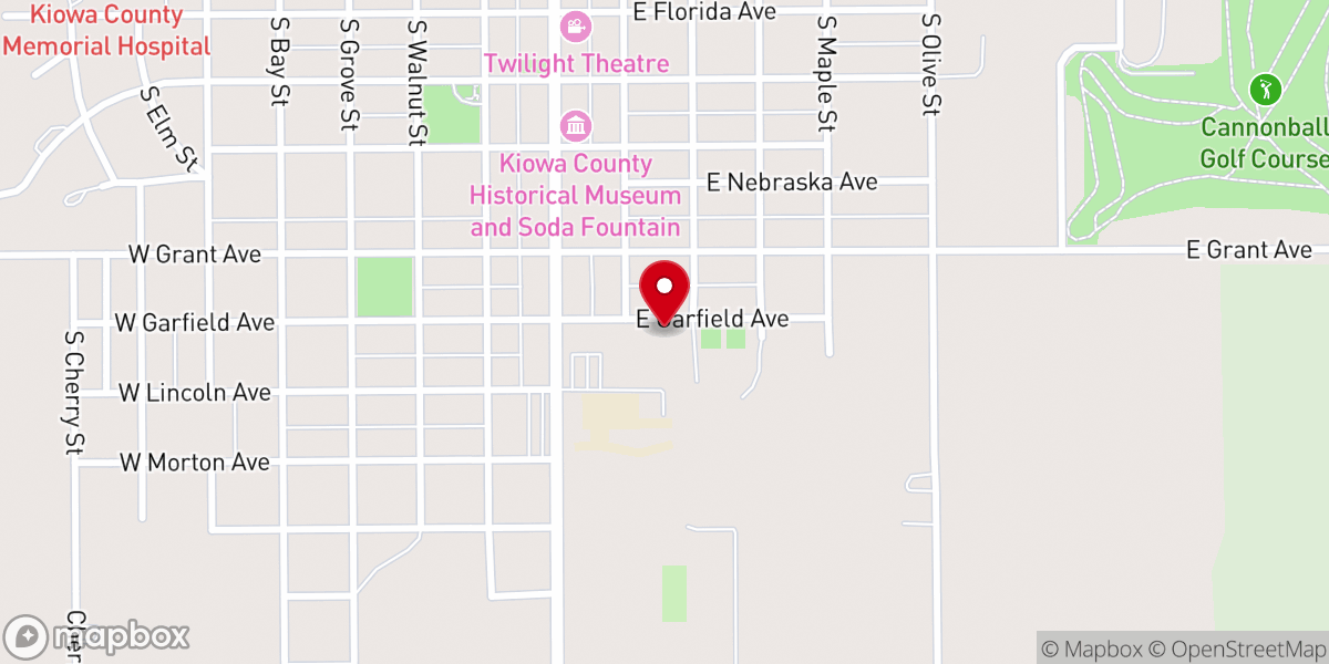 Map showing location of Youth Core Ministries