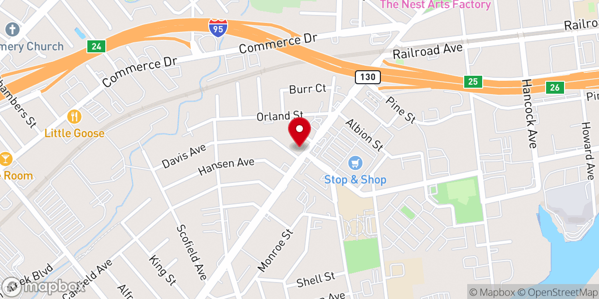 Map showing location of Jubilee Christian Sanctuary