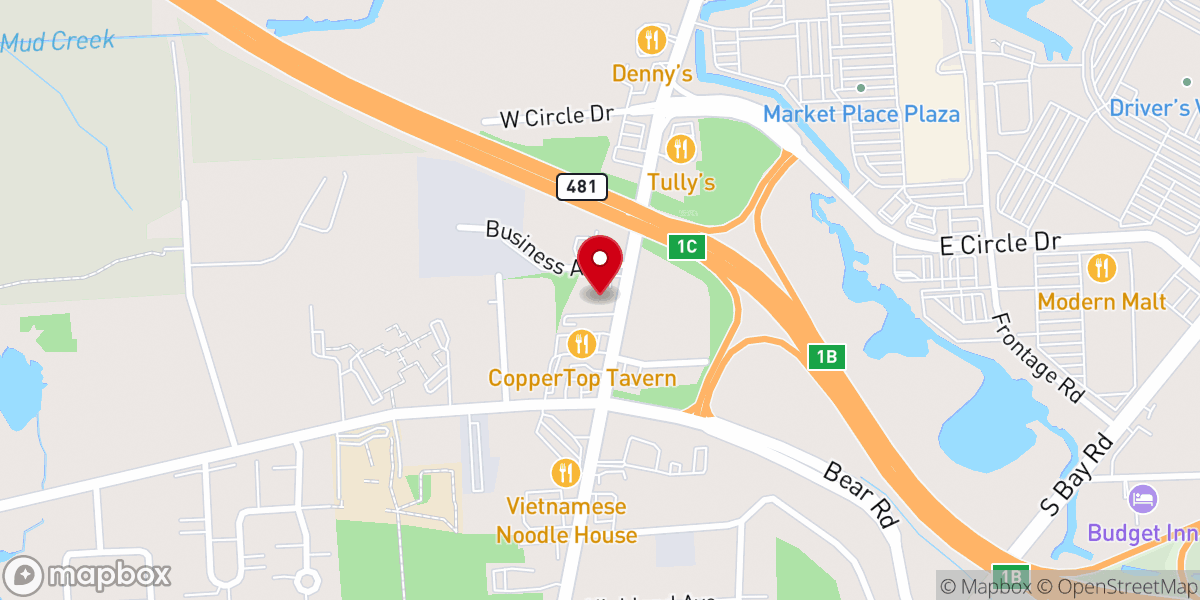 Map showing location of Cornerstone Community Church - A Place of Revival