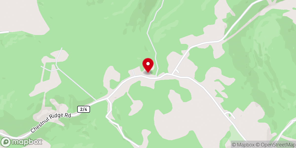 Map showing location of Okey's Chapel