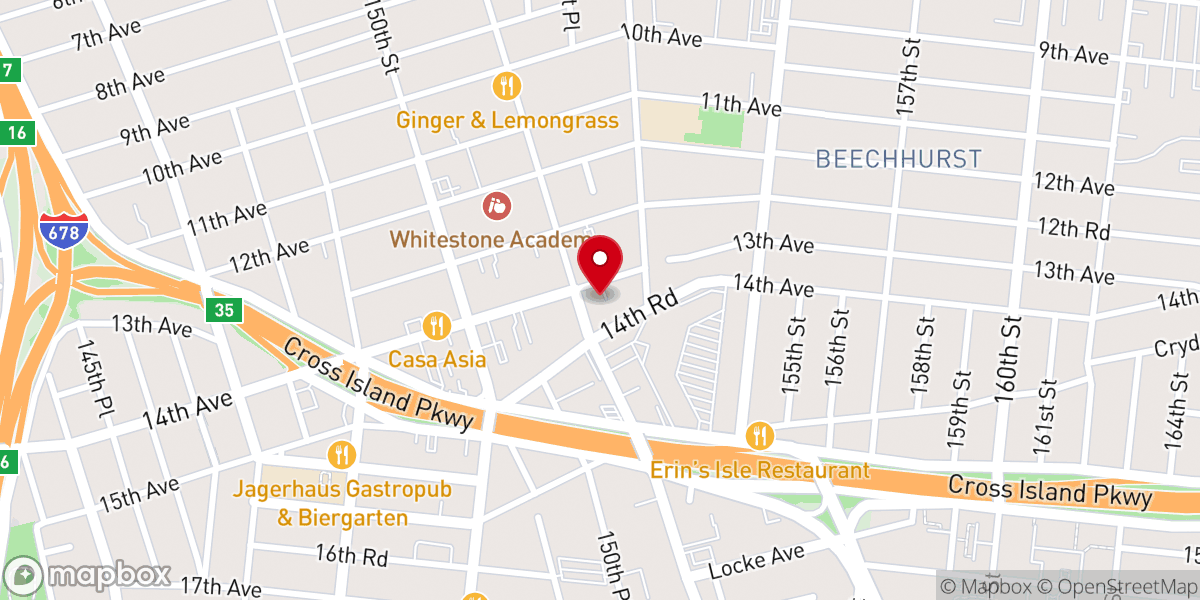 Map showing location of 뉴욕하모니교회 NY Harmony Church