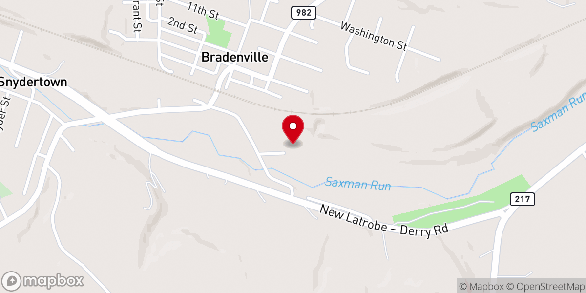Map showing location of Grace Bible Church & Academy
