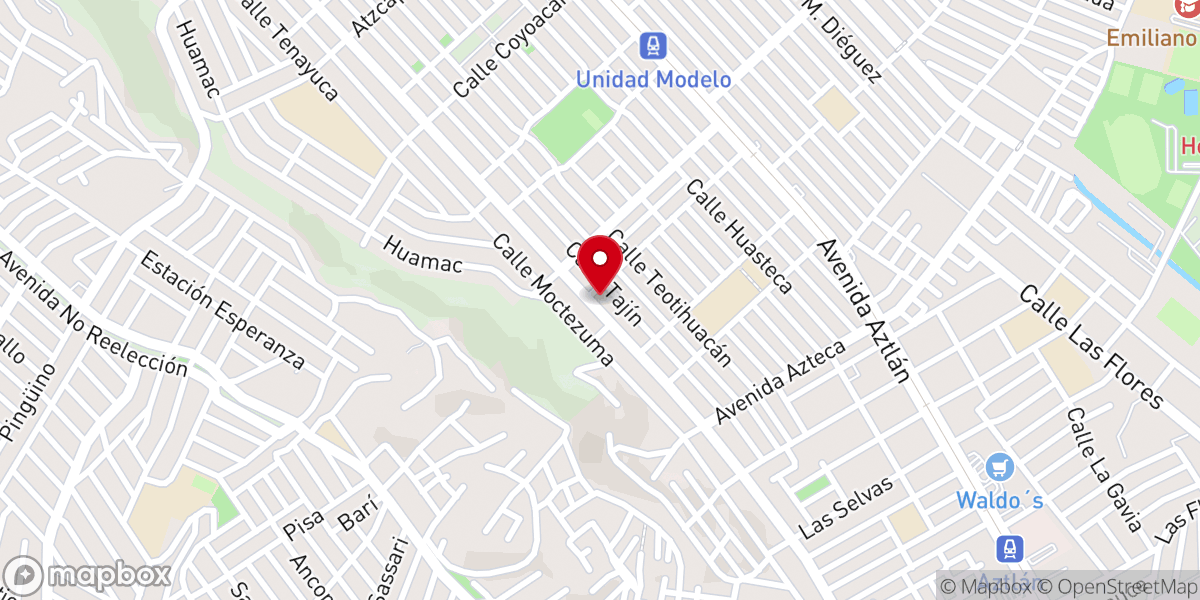 Map showing location of Iglesia Evangelista Unidad Cristiana Roca De Salvacion