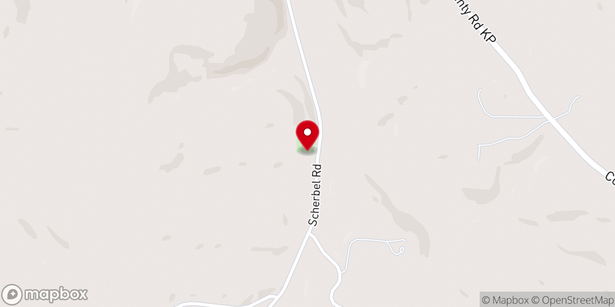 Map showing location of St John's Lutheran Church