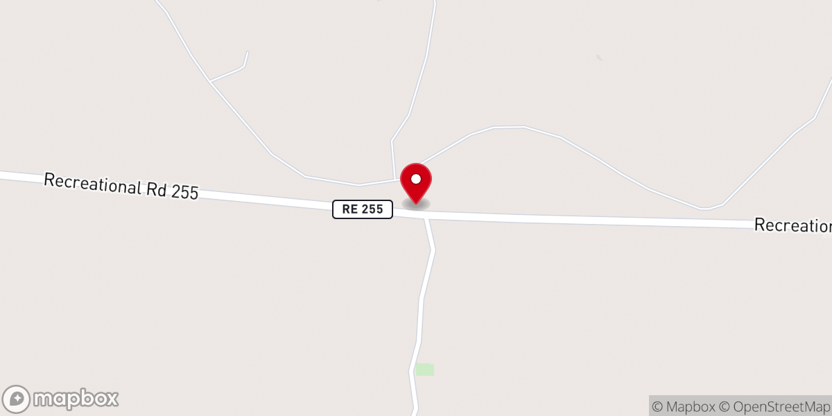 Map showing location of Kincel Chapel Church
