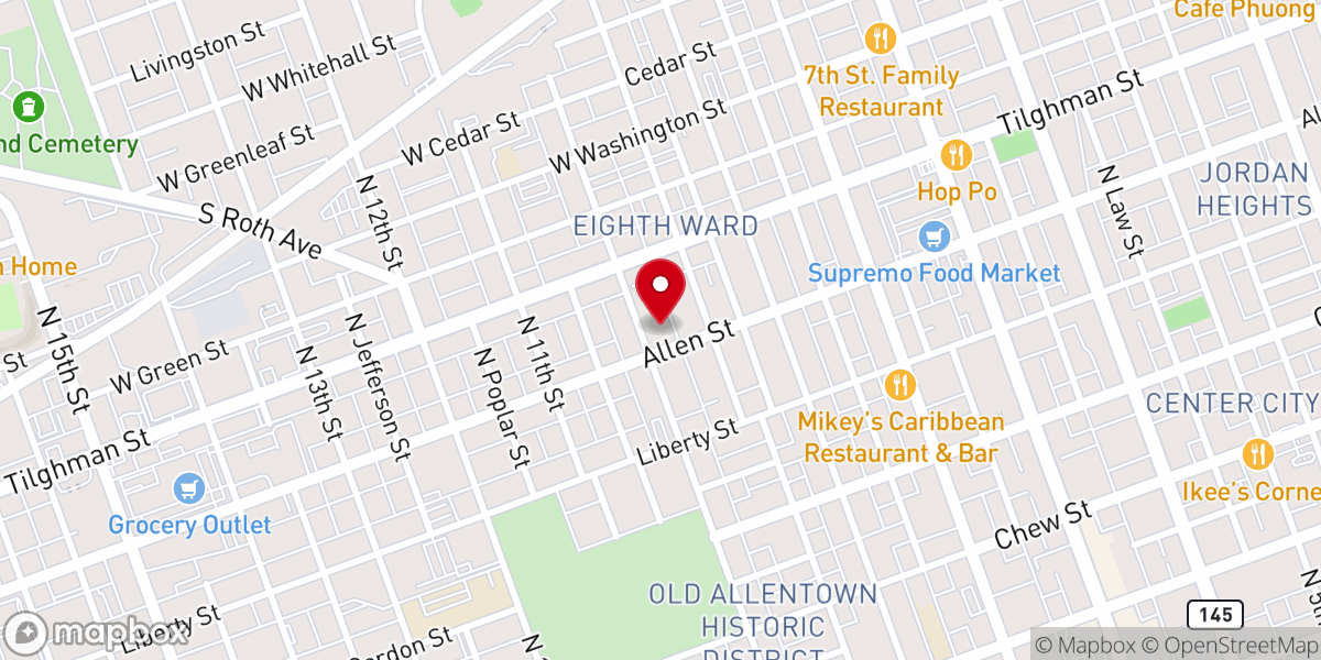 Map showing location of Rivers of Life Seibert Church