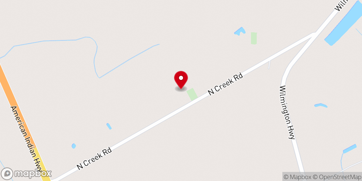 Map showing location of Mt. Elim Baptist Church of Orrum