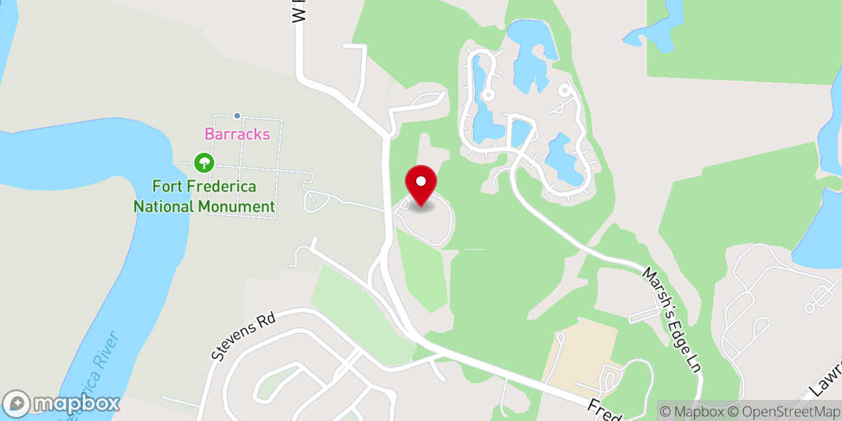 Map showing location of Wesley Academy of Early Learning