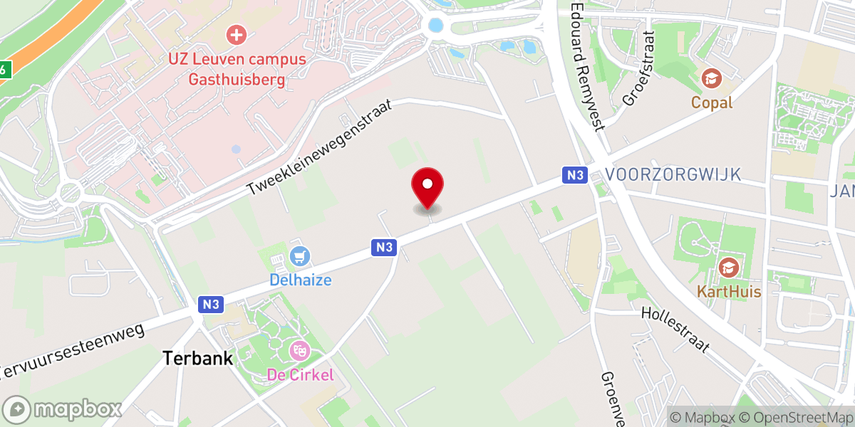 Map showing location of ICEL - International Church