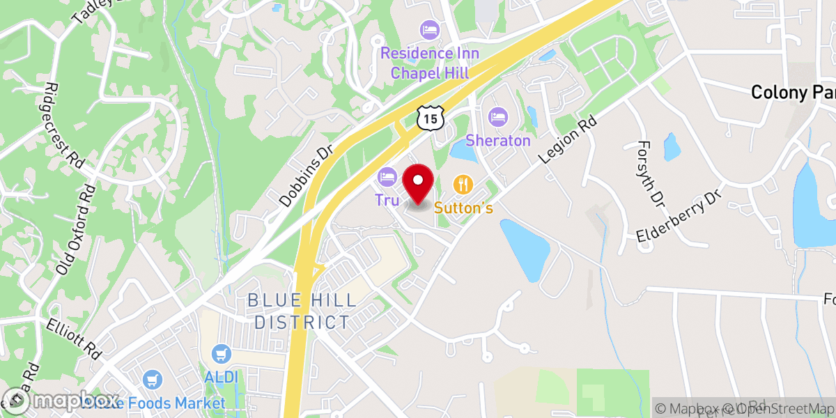 Map showing location of Covenant Believers Church