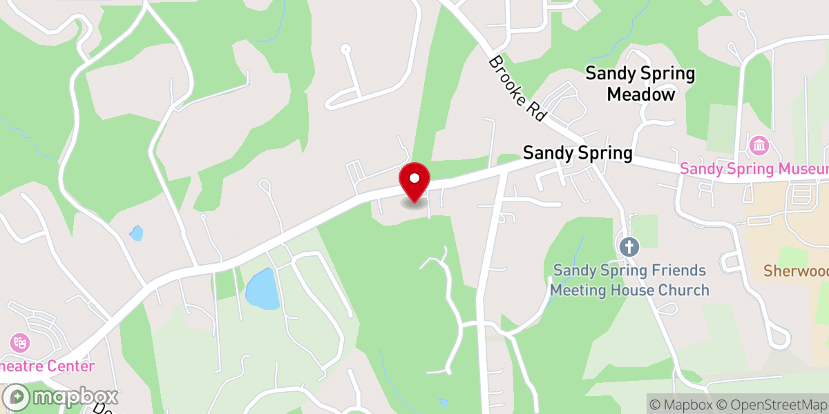 Map showing location of Sharp Street United Methodist