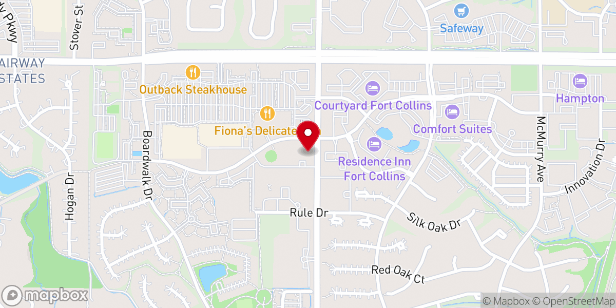 Map showing location of Council Tree Covenant Church