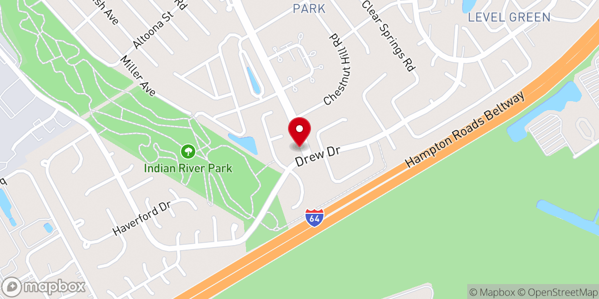 Map showing location of New Beginnings Church Of Christ