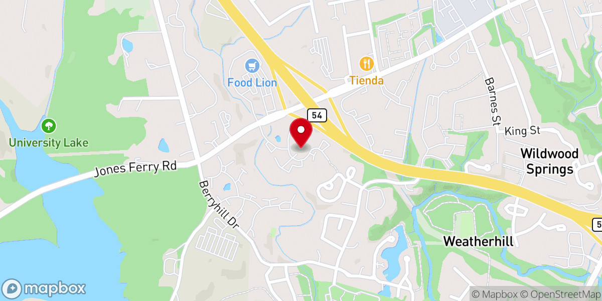 Map showing location of Ashbrook