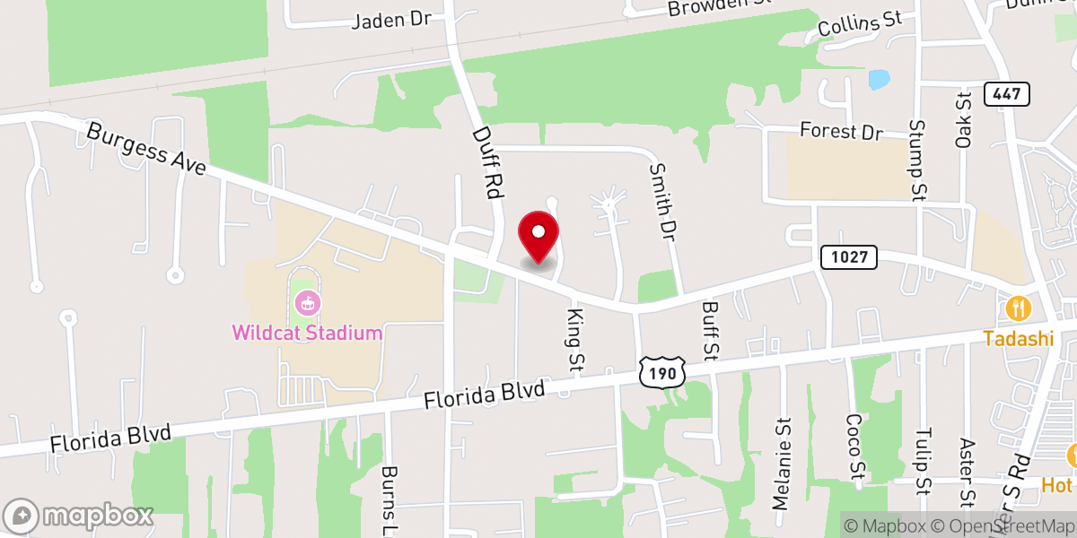 Map showing location of Walker OMV Express