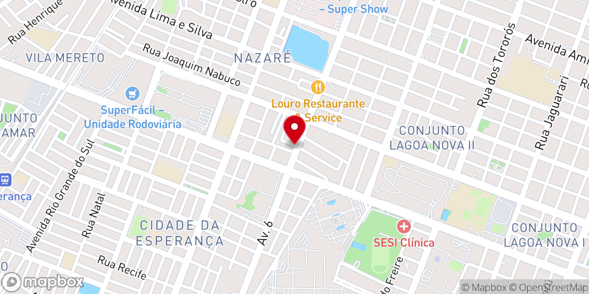 Map showing location of IPMA - Igreja Pentecostal Ministério do Avivamento em Natal-RN