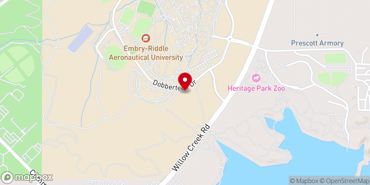 Map showing location of Haas Chapel