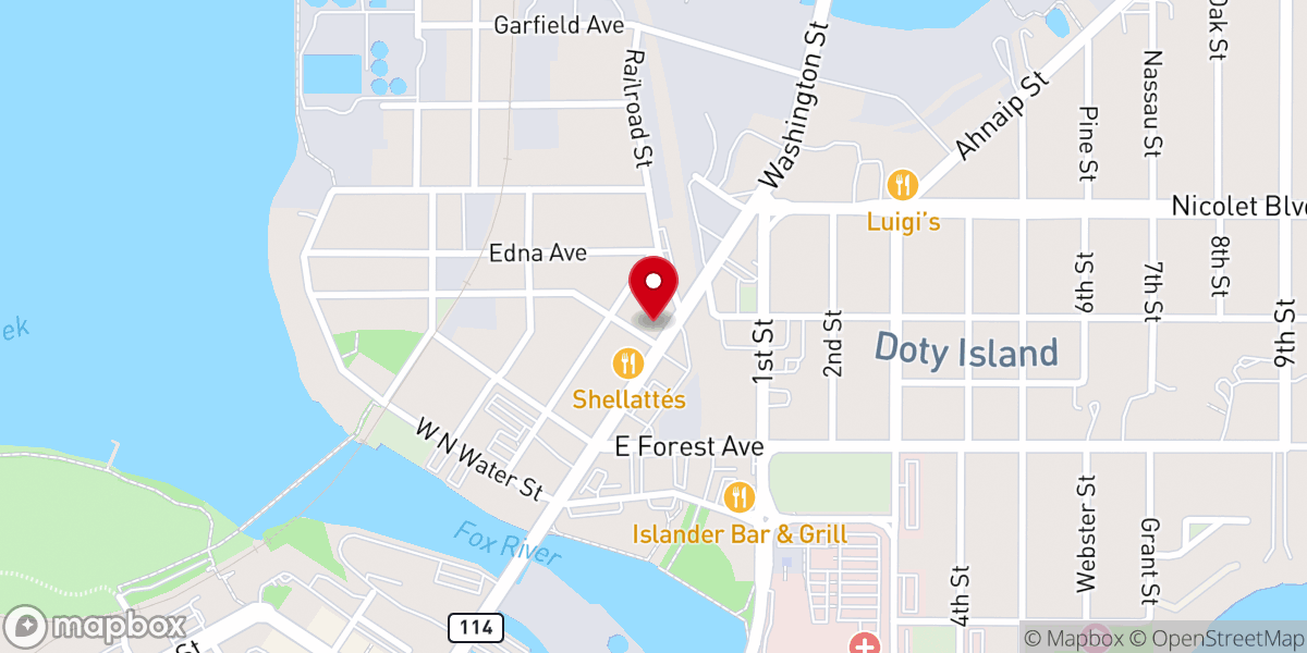 Map showing location of Living Vine Community Church