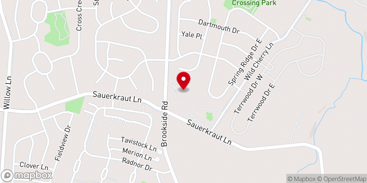 Map showing location of Concordia Lutheran Preschool