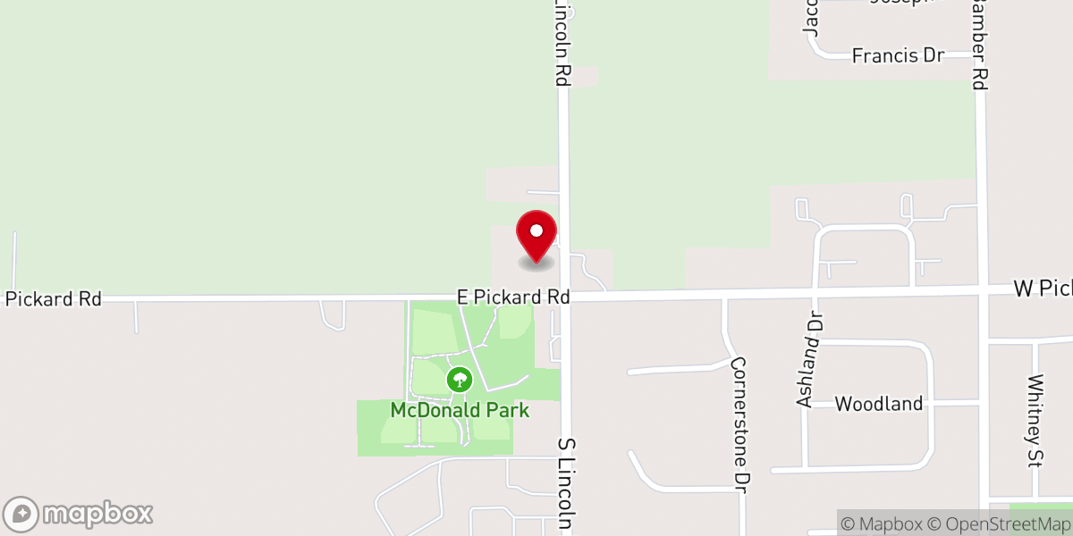 Map showing location of MPNazarene Church