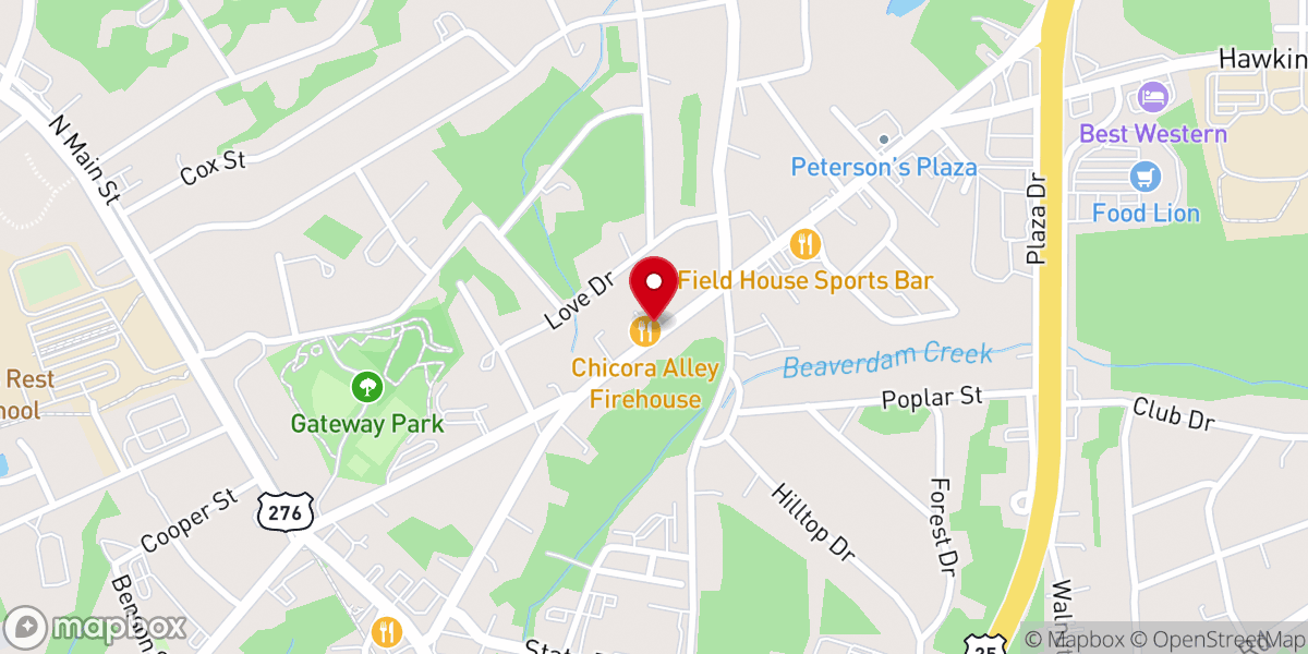 Map showing location of Rizen Church
