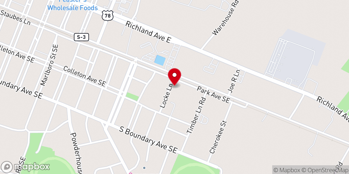 Map showing location of Grace-Pointe