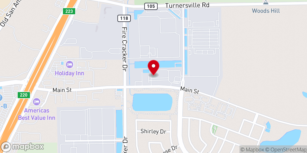 Map showing location of Sunfield Station