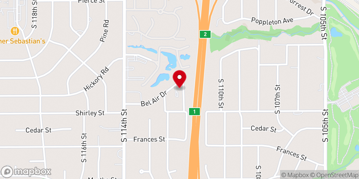 Map showing location of Believers Bible Church