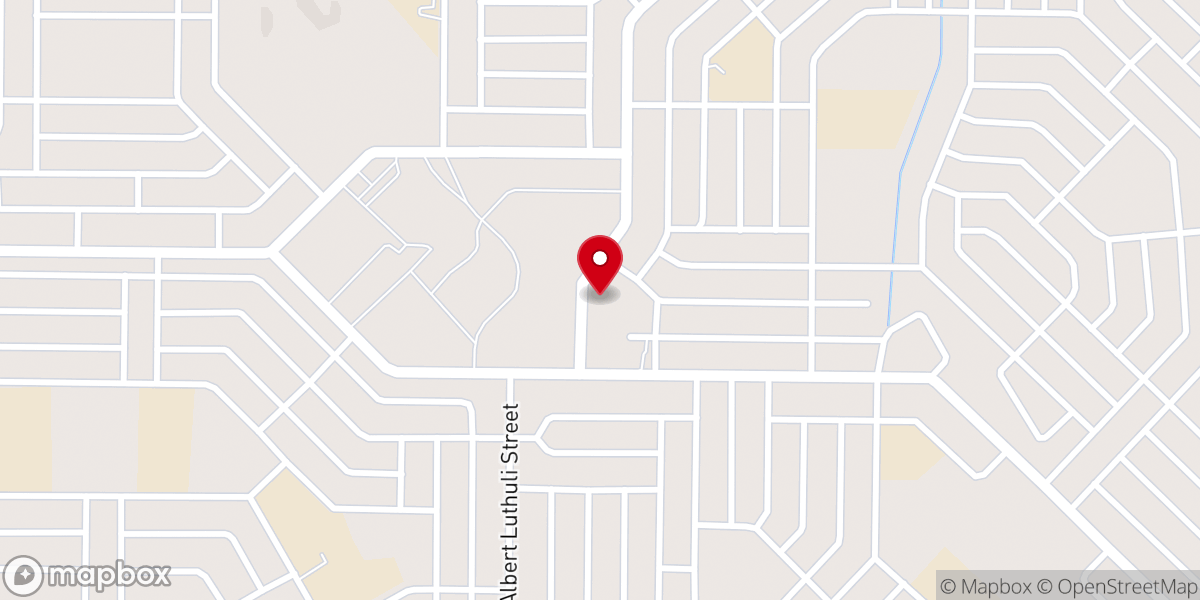 Map showing location of World of Praise Church International