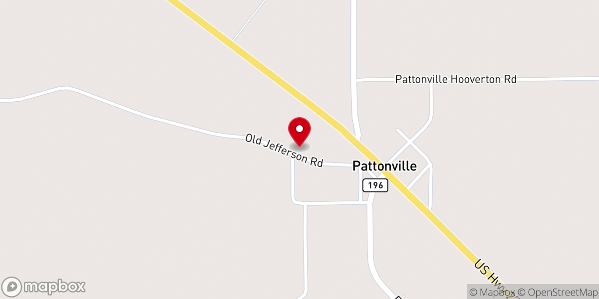 Map showing location of Pattonville Church of Christ