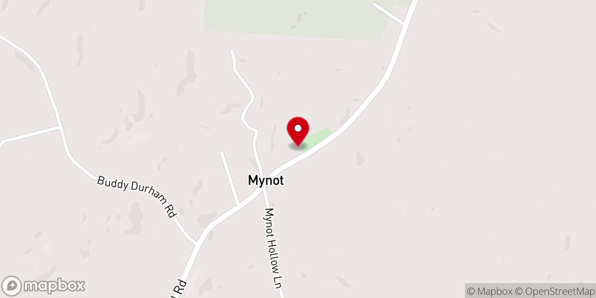 Map showing location of Mynot Church of Christ