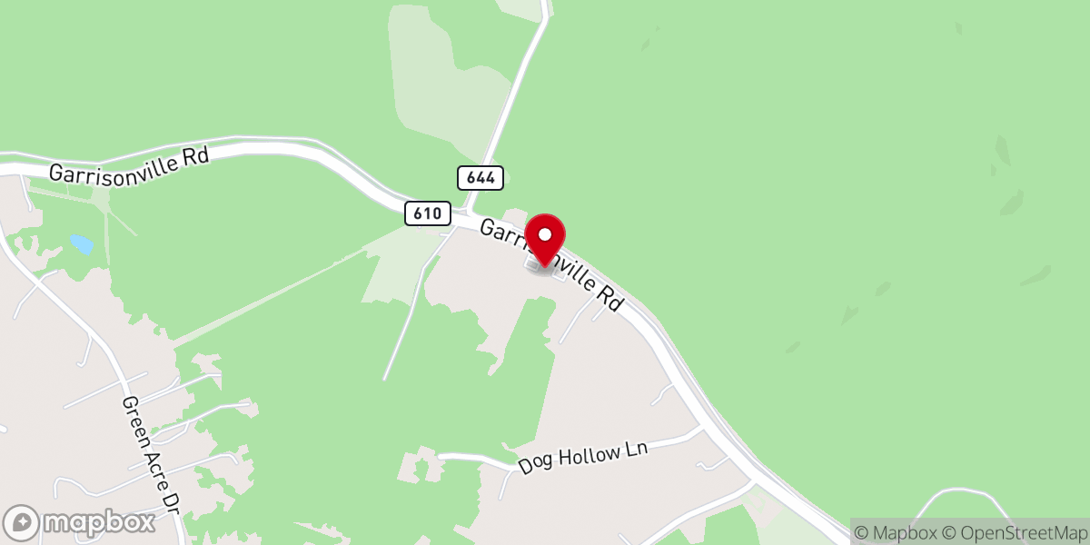 Map showing location of Shiloh Old Site Stafford