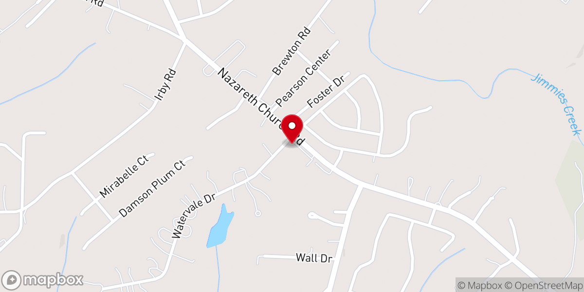 Map showing location of Doxa Church