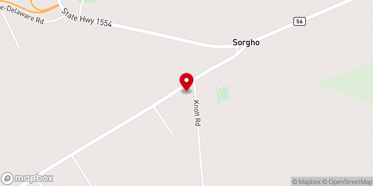 Map showing location of Saint Mary Magdalene Catholic Church