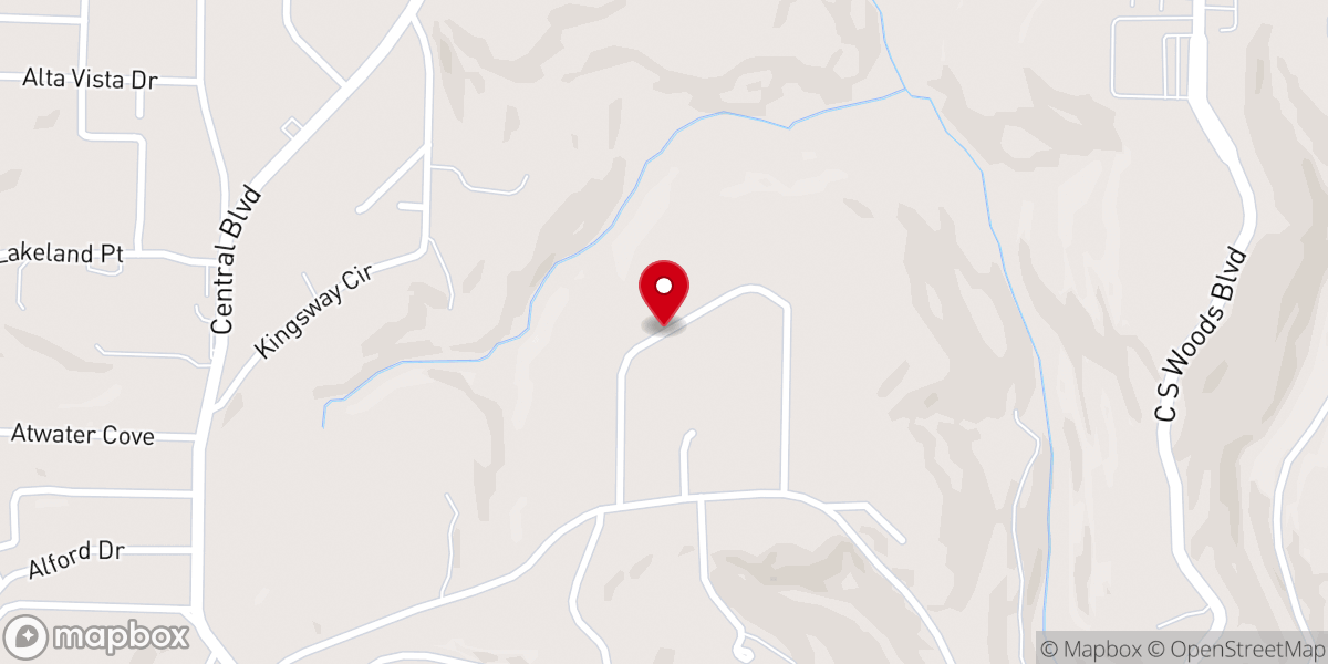 Map showing location of Rawling William