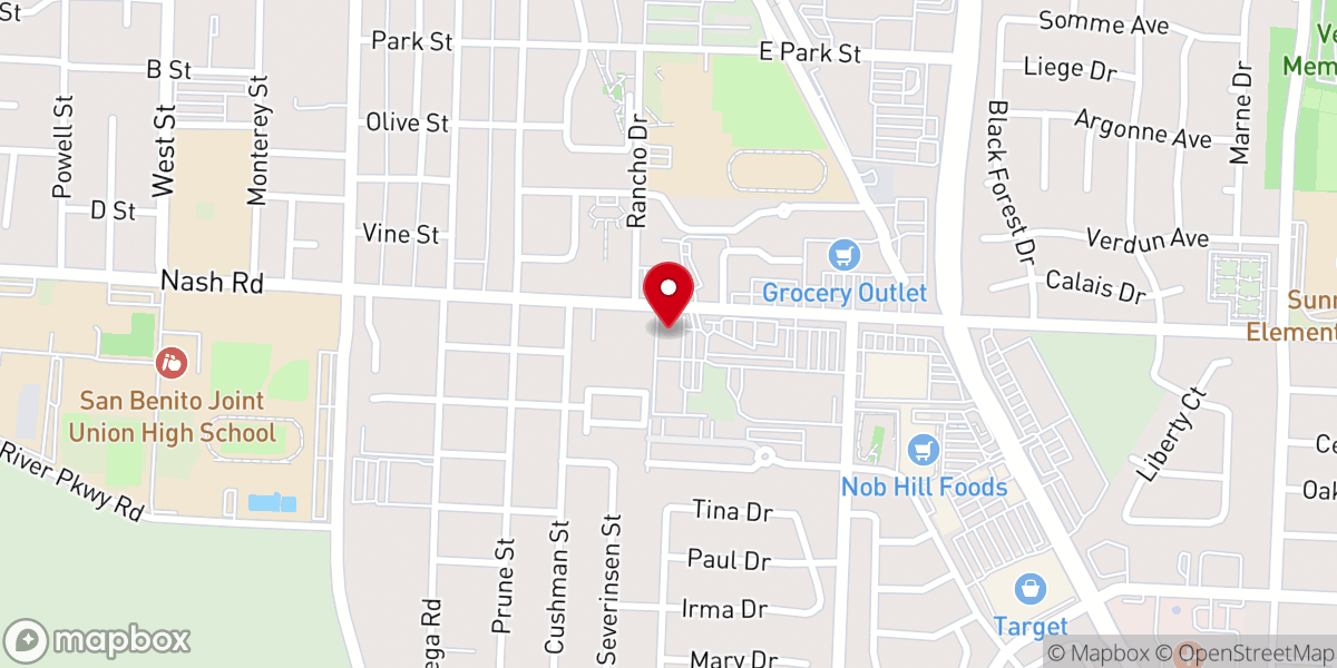 Map showing location of Christian Biblical Church of God