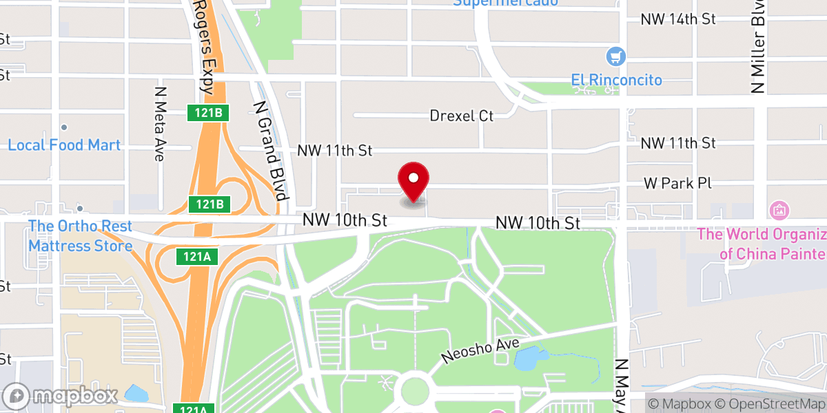 Map showing location of THE LINKED CHURCH