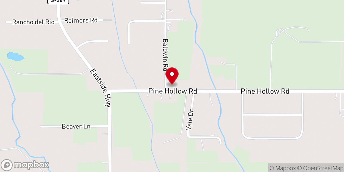 Map showing location of Stevensville Seventh-Day Adventist Church