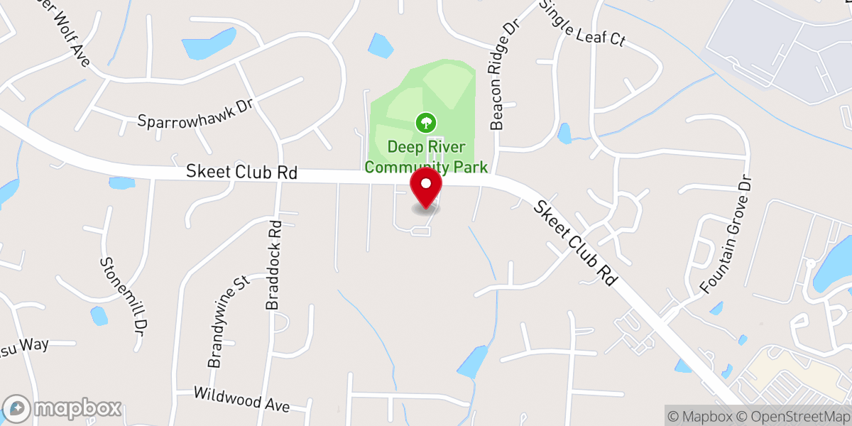Map showing location of Covenant Church United Methodist