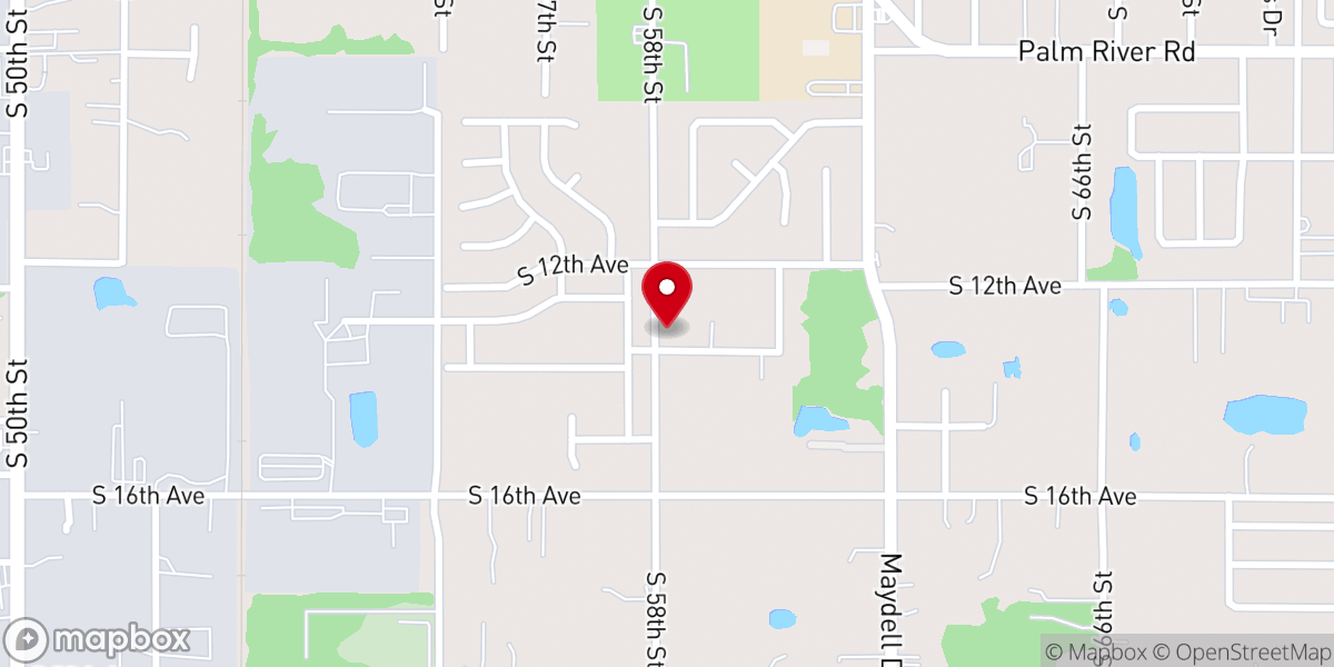 Map showing location of Ignite Church of Tampa @ The River