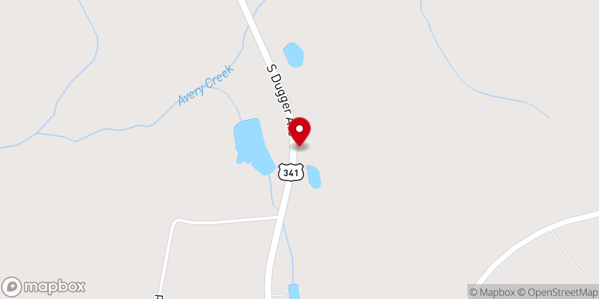 Map showing location of Word of God Tabernacle