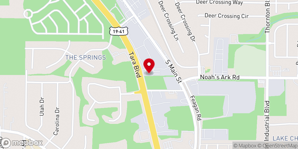 Map showing location of The Gospel Faith Mission International House of Restoration