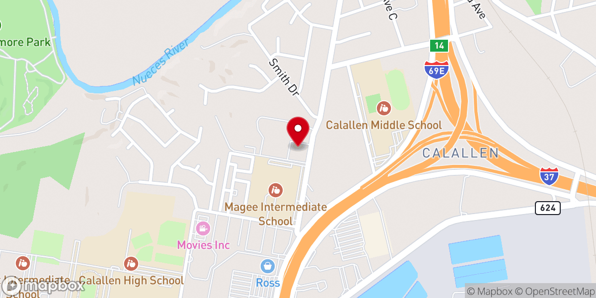 Map showing location of Pax Christi Liturgical Retreat Center