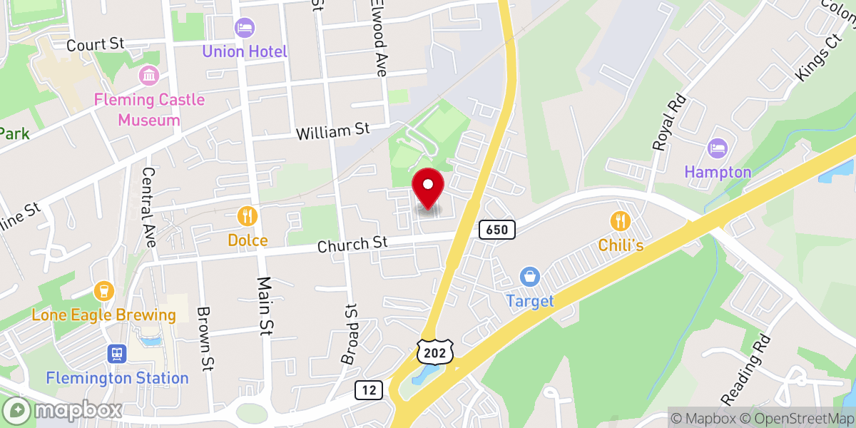 Map showing location of Wells Fargo Bank