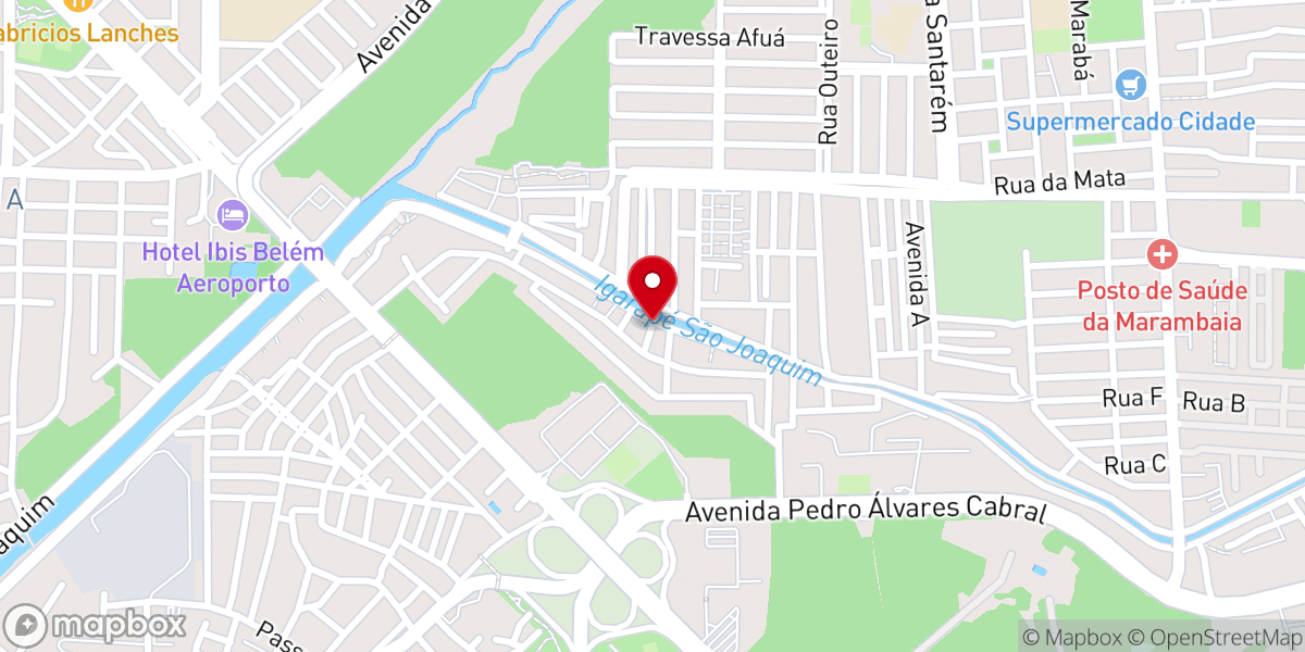 Map showing location of IGREJA PENTECOSTAL CASA DE ORAÇÃO MISSÃO PARA TODOS