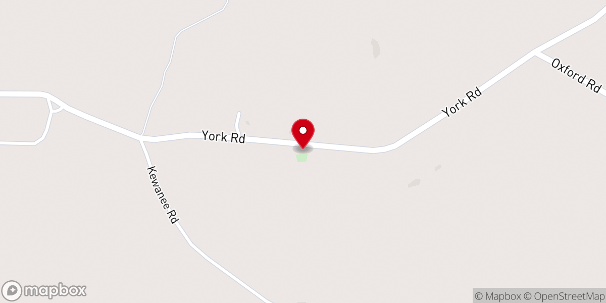 Map showing location of Mt Carmel Baptist Church