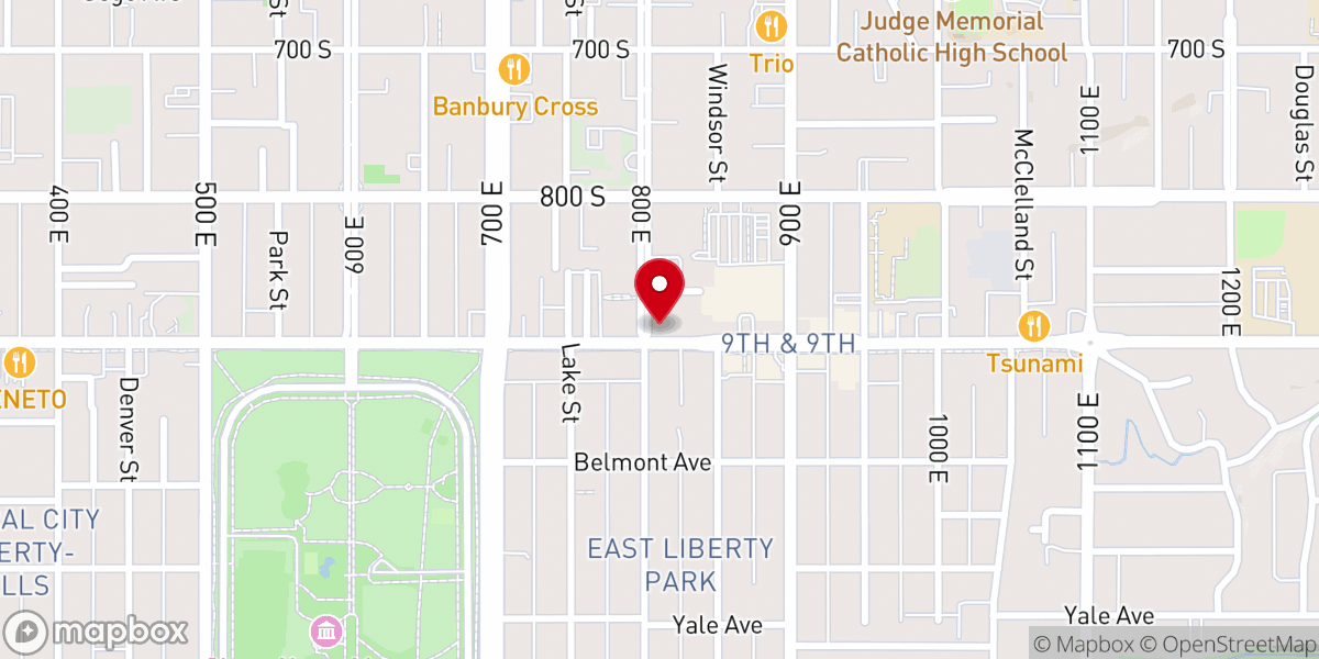 Map showing location of Life In Christ Christian Reformed Church