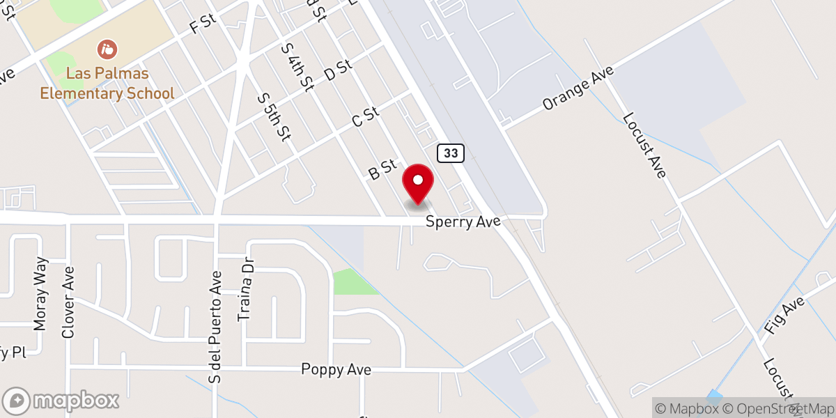 Map showing location of United Pentecostal Church